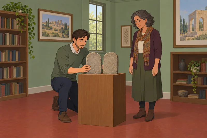 10 Commandments Quiz considers stone tablets.