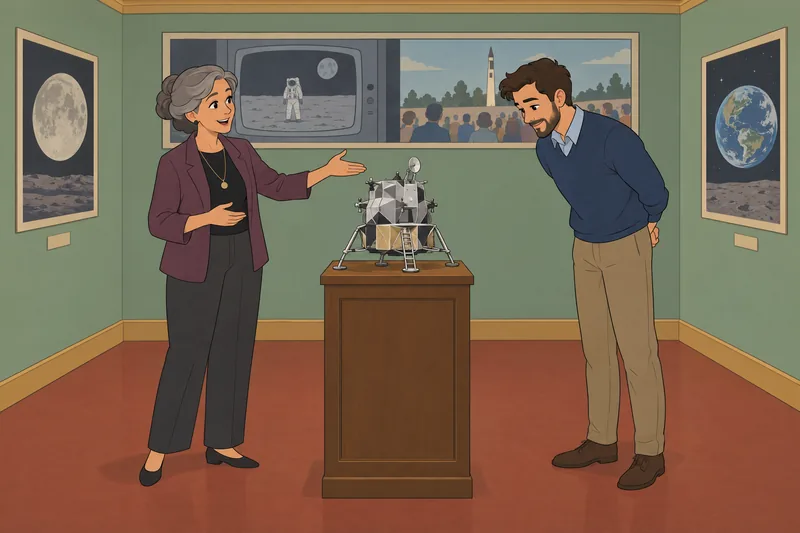 1960s Quiz highlights a lunar module.