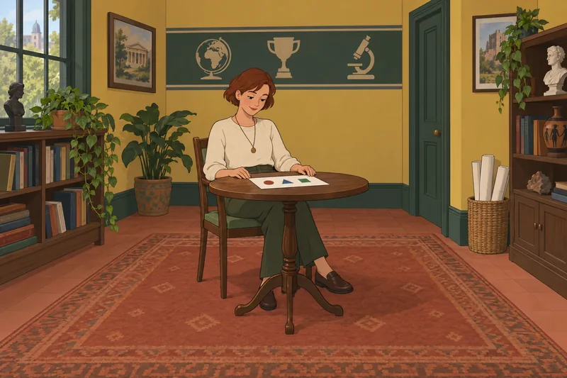 Escena del cuestionario de 2021 en una sala.