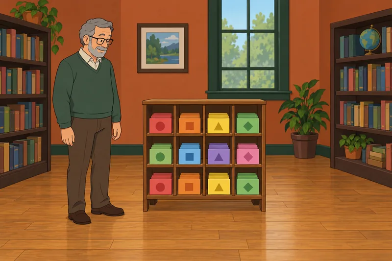 Quiz sobre las fichas esperan en biblioteca.