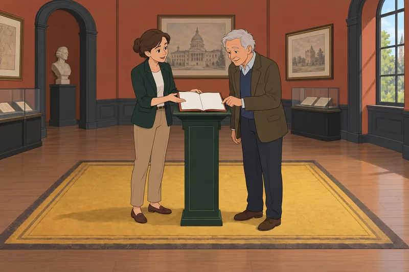 cuestionario de correspondencias guía una visita.