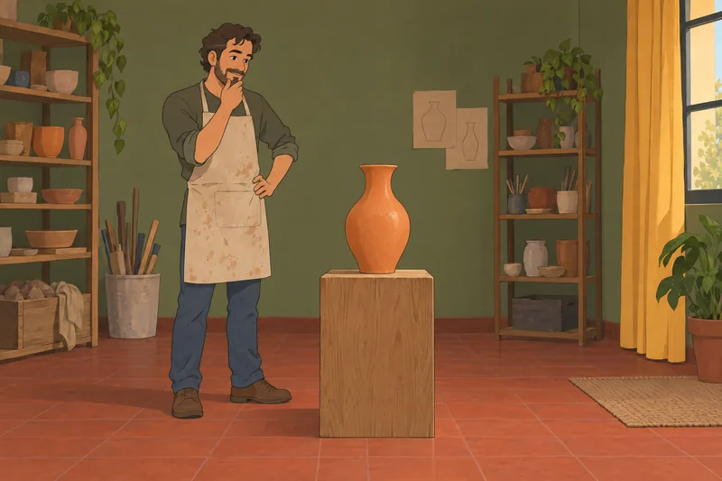 Aquí, cuestionario de estilo inspira cerámica.