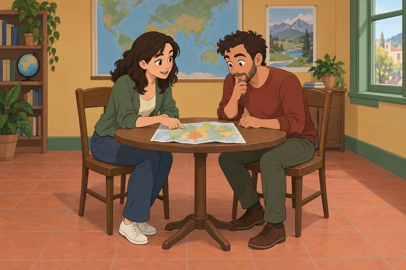 4.4 Comprehension Quiz shows a map lesson.