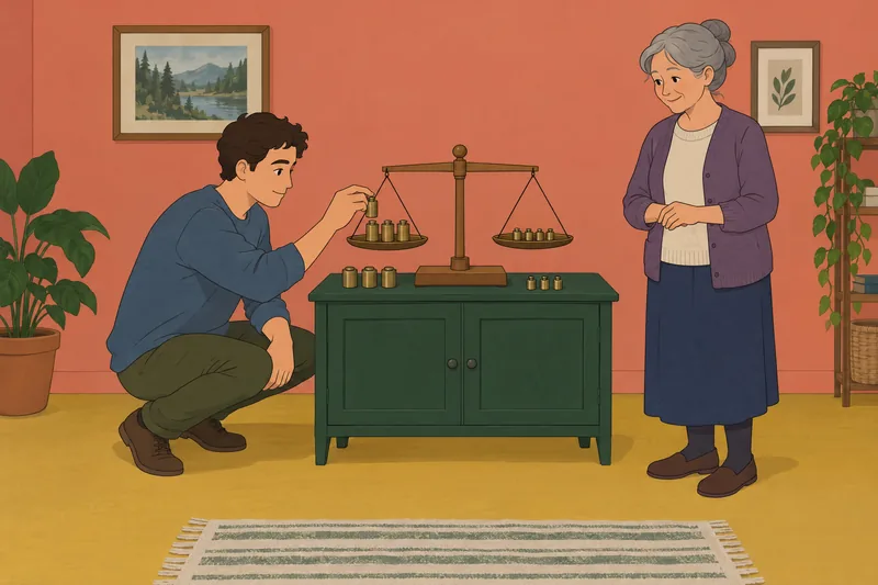 An adult applies 6.4 Comprehension Quiz skills.