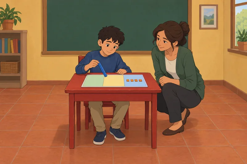 Un estudiante resuelve el cuestionario de comprensión.