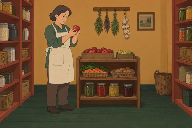 cuestionario de comprensión muestra una manzana inspeccionada.