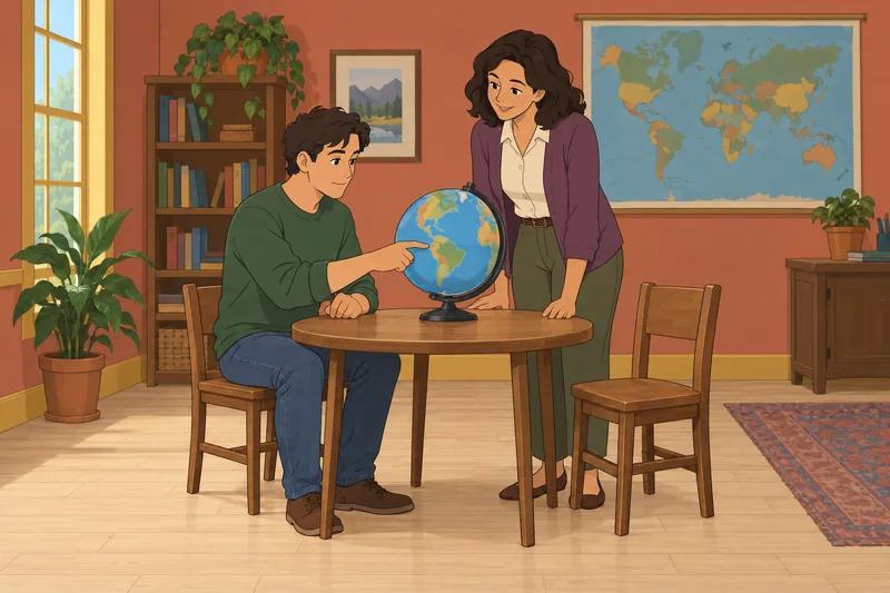 7 Continents Quiz shows a globe.
