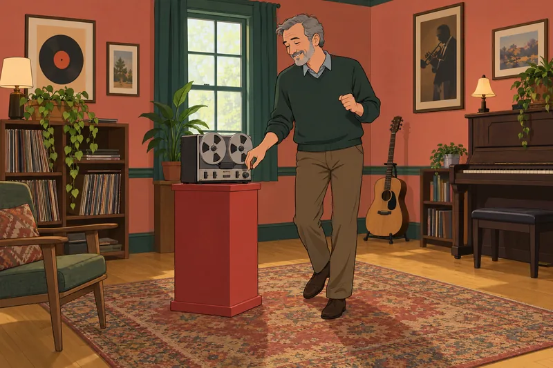 70s Music Quiz follows a reel-to-reel memory.