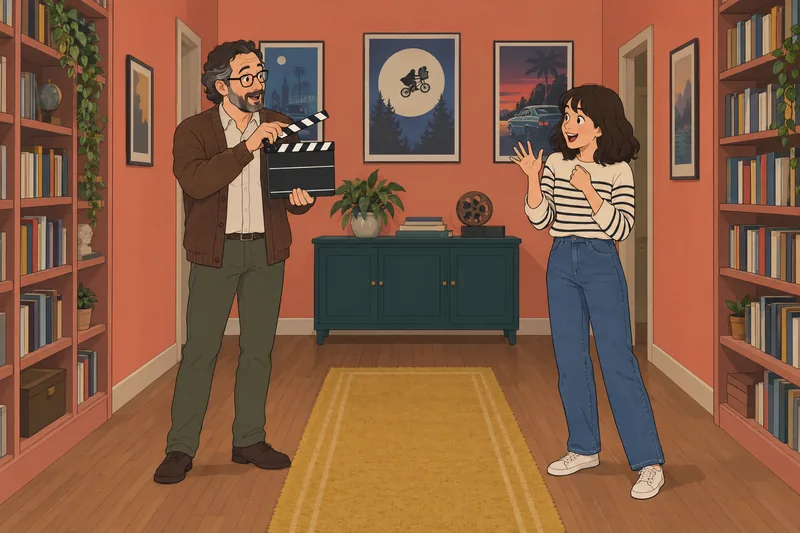 Quiz de películas destaca un objeto cinematográfico.