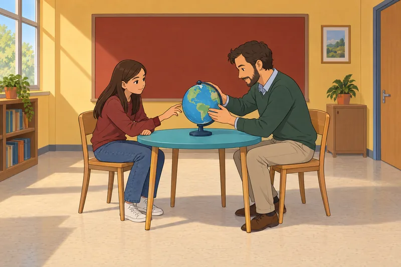 El cuestionario de Estudios observa una urna.