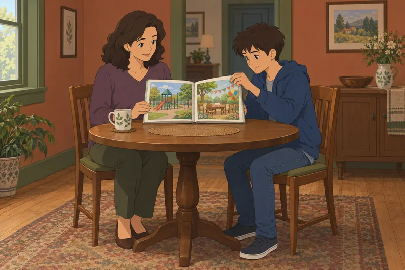 cuestionario de aculturación abre un libro familiar.