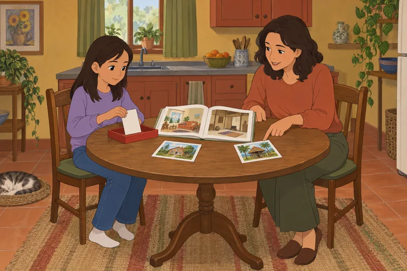 Acculturation Questionnaire for shows picture cards.