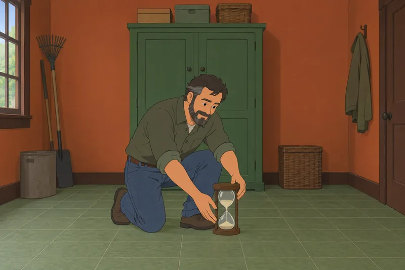 Una escena de reflexión sobre tiempos muestra ajustes.
