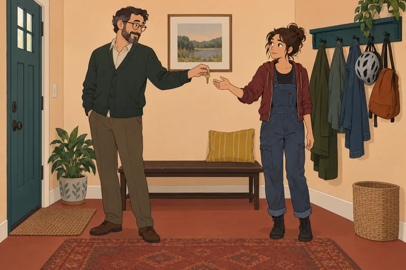 Adult Attachment Questionnaire: distance softens near coats.