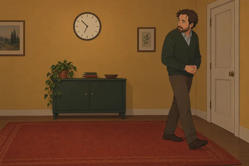 El cuestionario de ansiedad acompaña una espera nocturna.