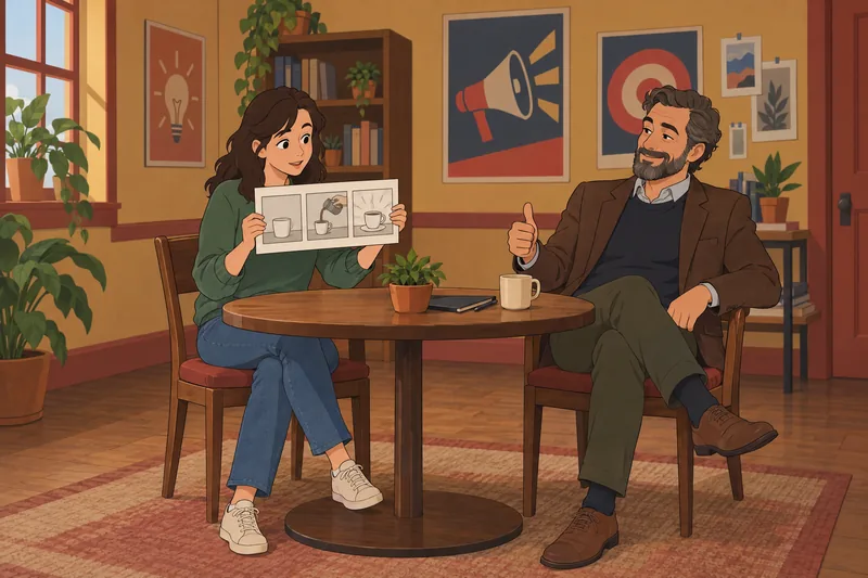 El cuestionario sobre publicidad muestra un envase.