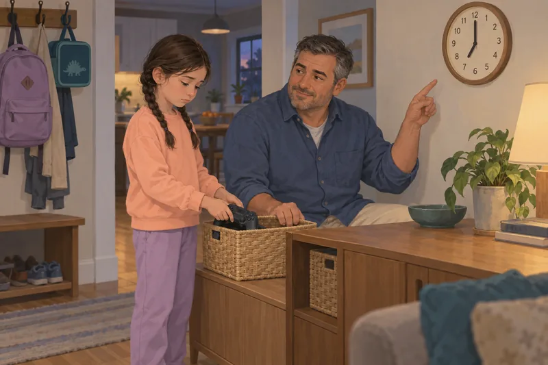Métodos Parentales: señala el reloj