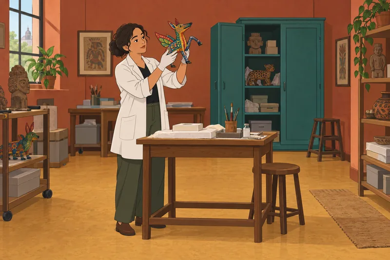 El cuestionario sobre alebrijes muestra cartonería.