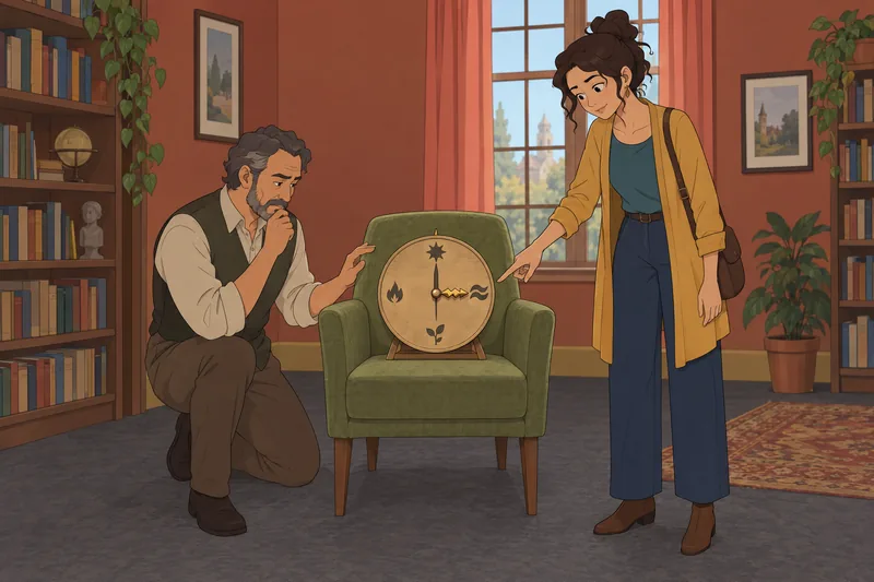 Alignment Quiz uses a two-axis compass dial.