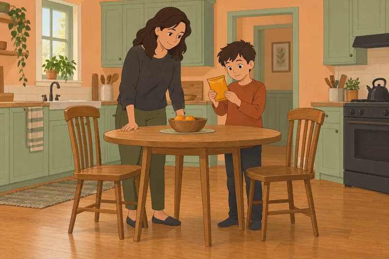 Allergy Quiz shows a kitchen safety lesson.