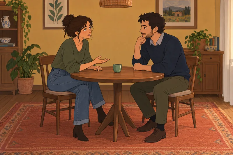 Am I a good kisser? Partners discuss comfort.