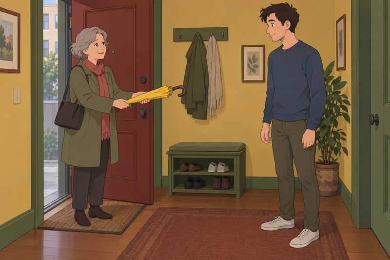 Am I an adult respecting the doorway?