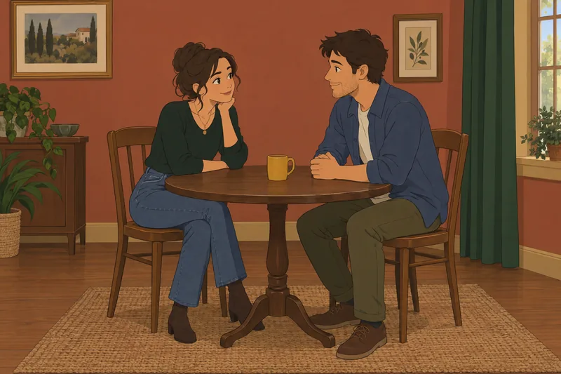 Am I Attracted as she listens to him?