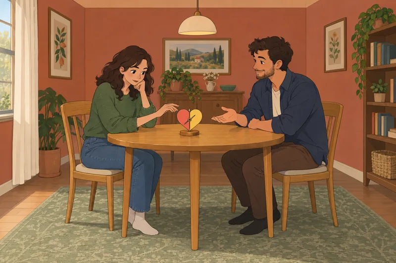 Am I Biromantic: a heart compass prompts reflection.