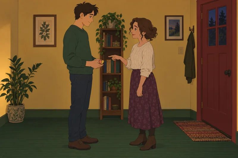 cuestionario ¿Soy biromántico/a?: un relicario invita a comparar.