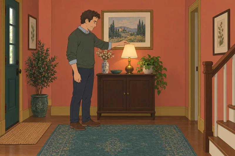 Am I Bougie choices meet a polished entryway.