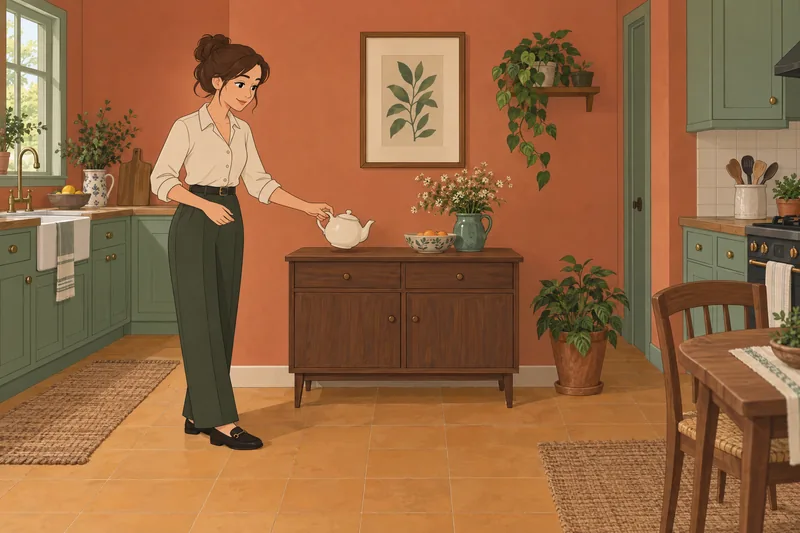 Am I British in a quiet tea ritual?