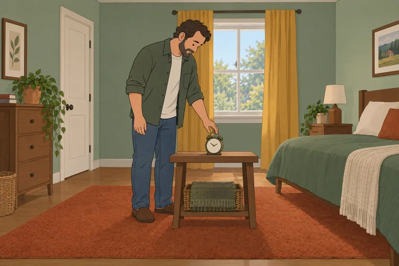 ¿Estoy loco/a? Quiz muestra a un hombre atento.