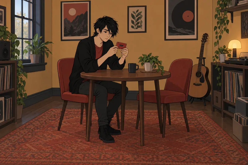 Am I Emo: Choosing a red cassette.