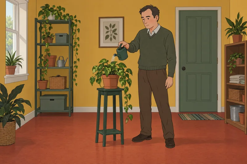 Am I Emotionally watering a quiet houseplant?