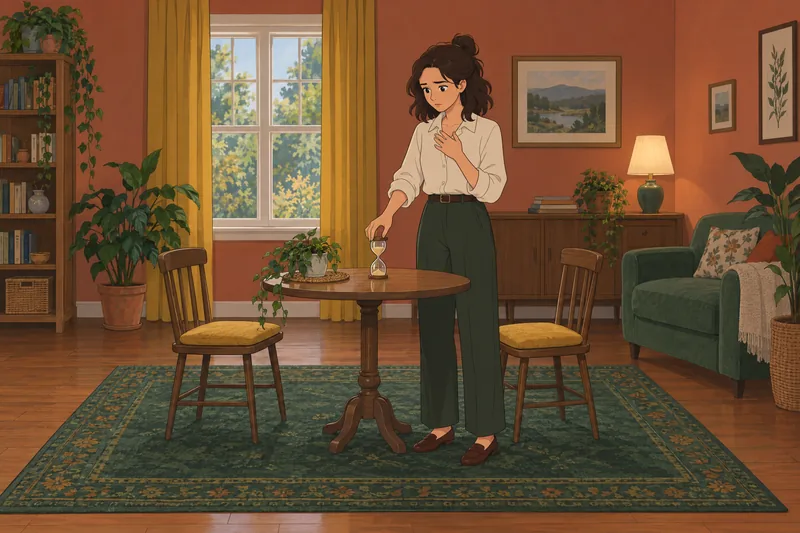 Am I Emotionally: a woman pauses to breathe.