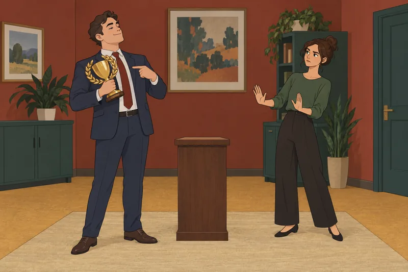 Am I Entitled shows an office recognition grab.