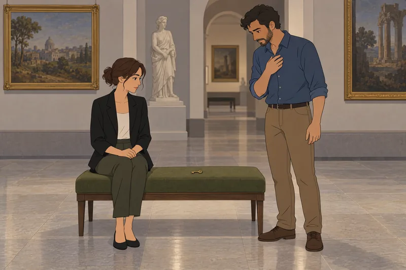 ¿Estoy enamorado/a? Test: una pareja sopesa compromiso.