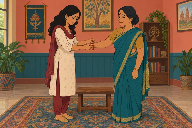 Am I Indian appears through a shared tradition.
