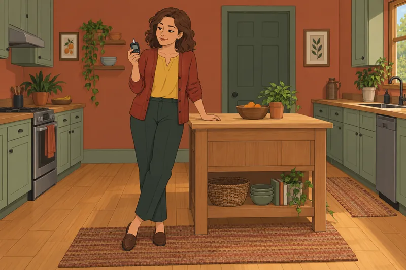 Am I Insulin reflection begins in a kitchen.