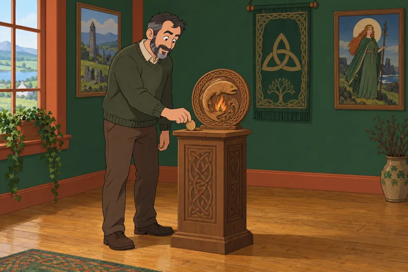 Am I Irish: a carved mythic token awaits.