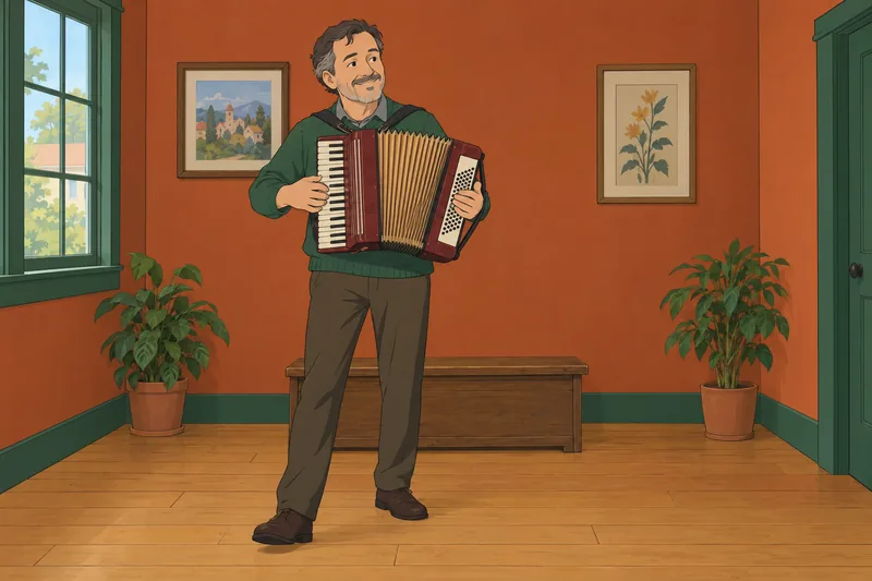 El cuestionario ¿Soy italiano? acompaña una reunión musical.