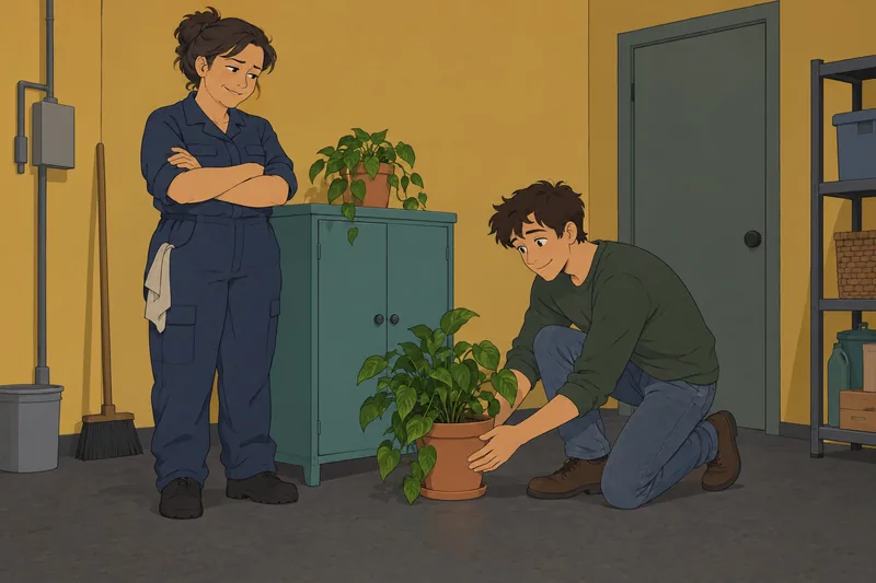 cuestionario ¿Soy una: un cuidador juzga una planta.