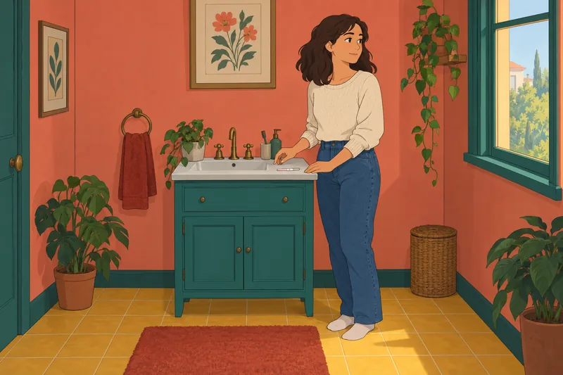 cuestionario ¿Estoy ovulando? acompaña una revisión matinal.