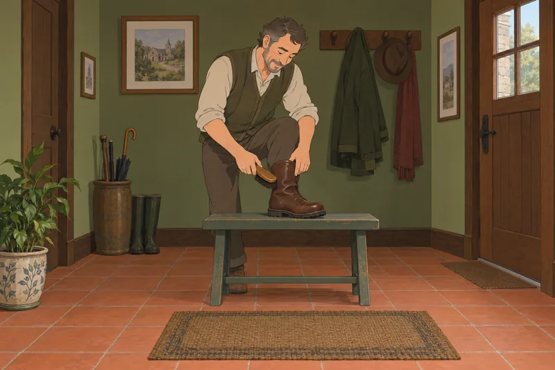 Am I Posh shows country boot care.