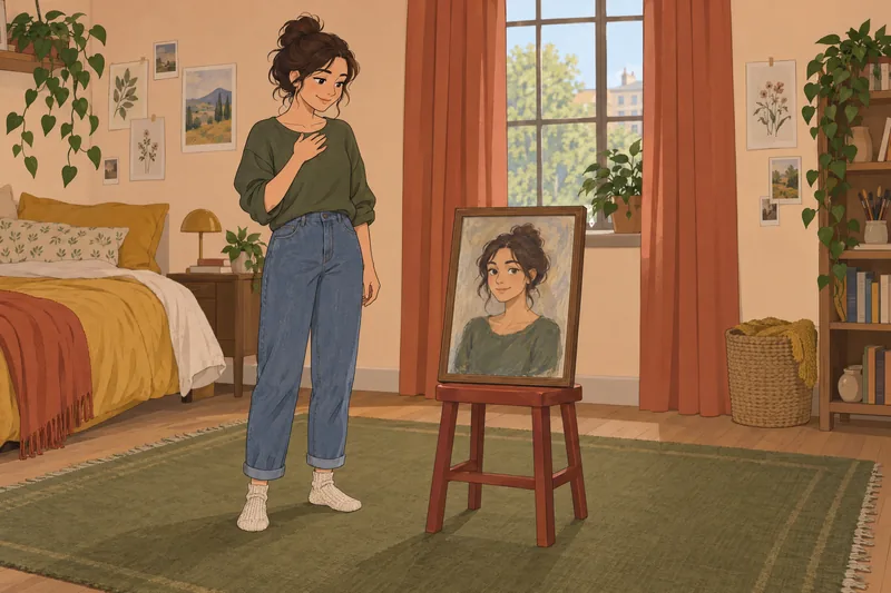 ¿Soy bonita? Quiz muestra una pausa de autopercepción.