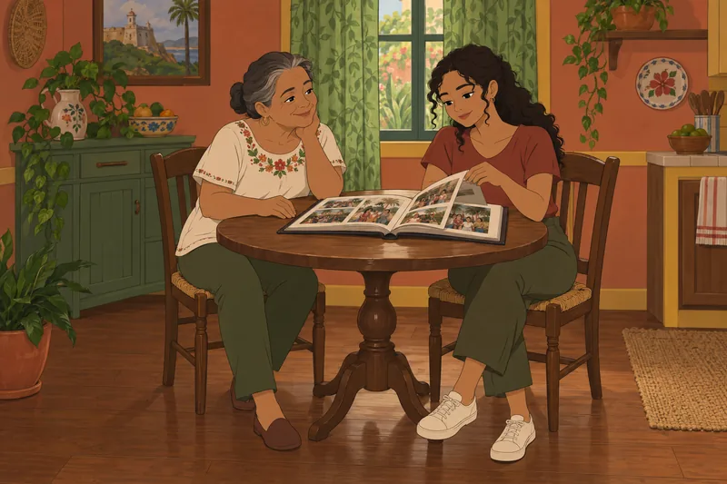 El cuestionario ¿Soy puertorriqueño/a? explora recuerdos familiares.