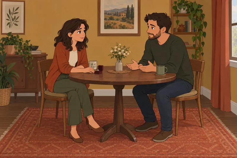 Am I Ready: a couple weighs engagement.