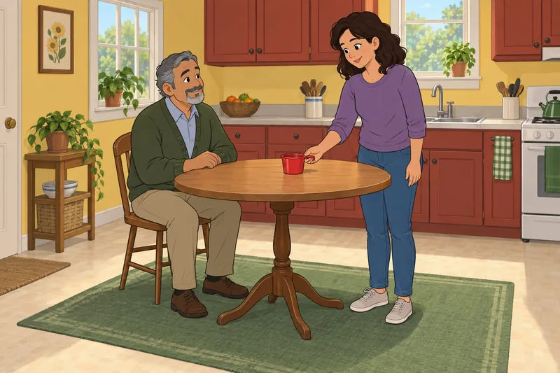 ¿Soy retrasado? Un apoyo tranquilo facilita actuar.