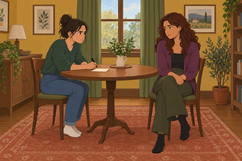 Am I Sexually: partners face an unspoken need.