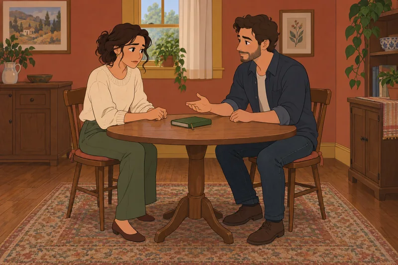 Am I Sexually: two adults discuss private boundaries.
